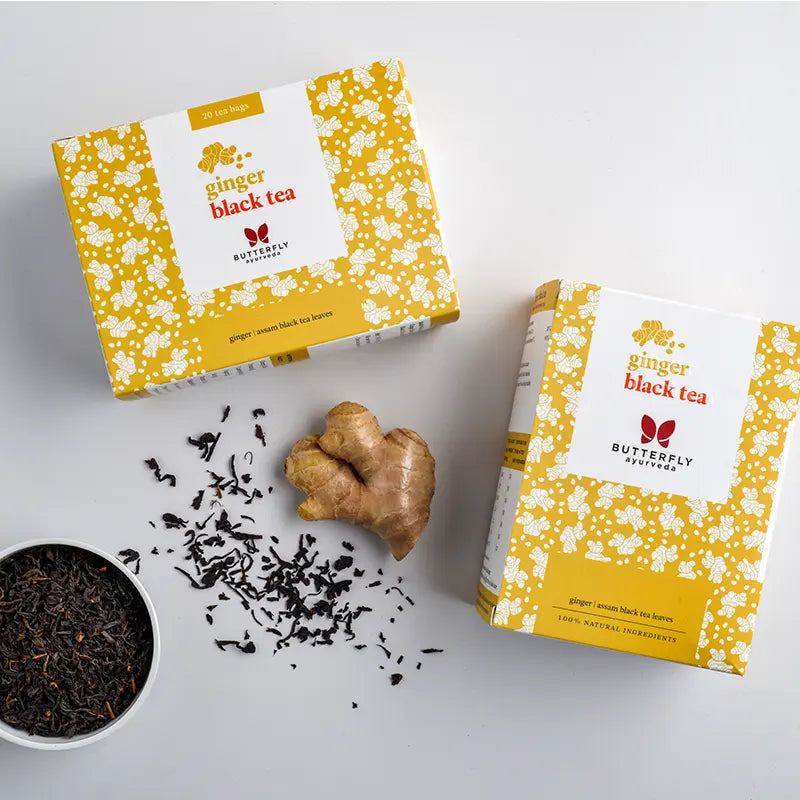 Buy Ginger Black Tea For Immunity